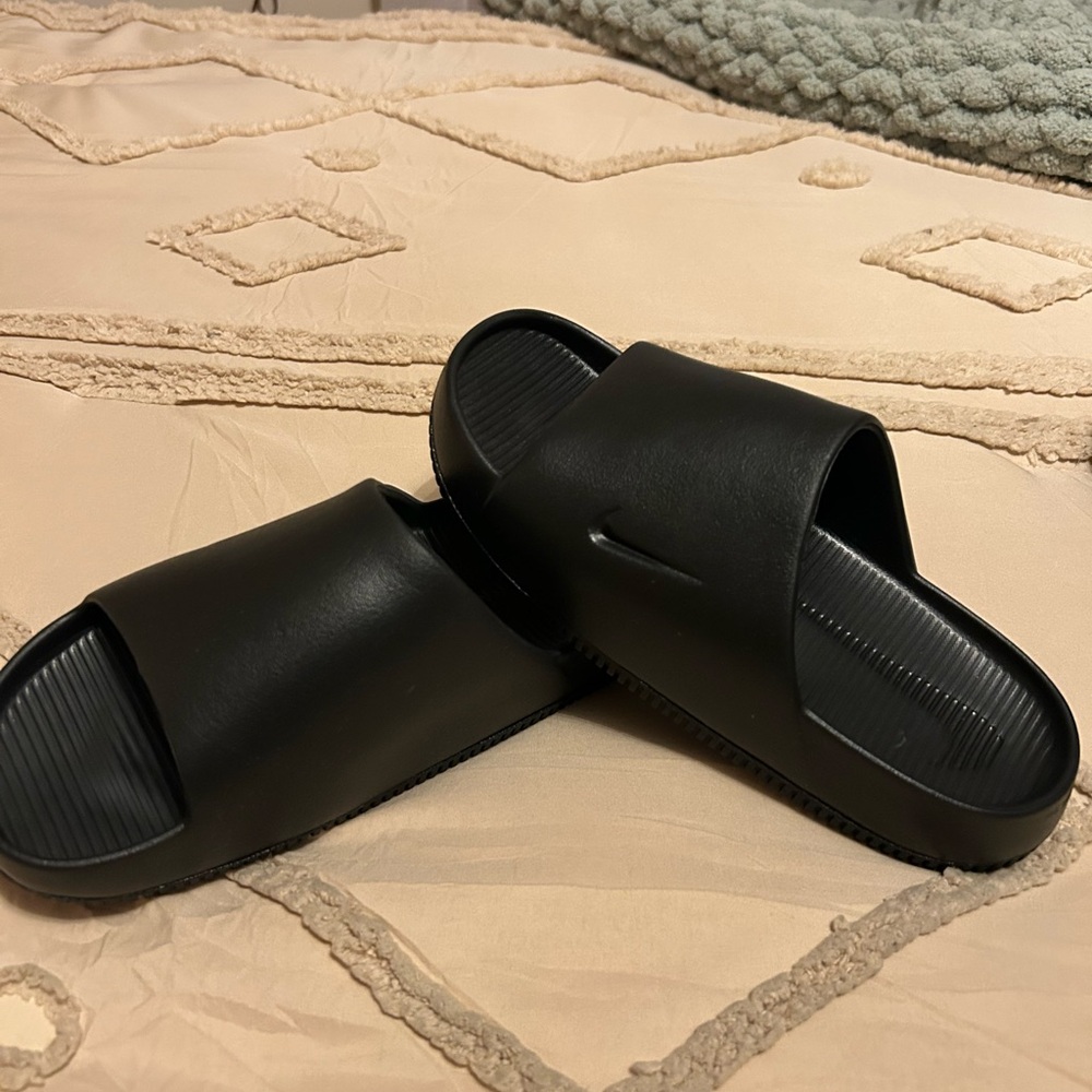 Nike Black Slide Sandals